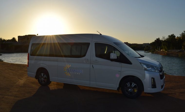 Makadi nach Hurghada mit dem Minibus
