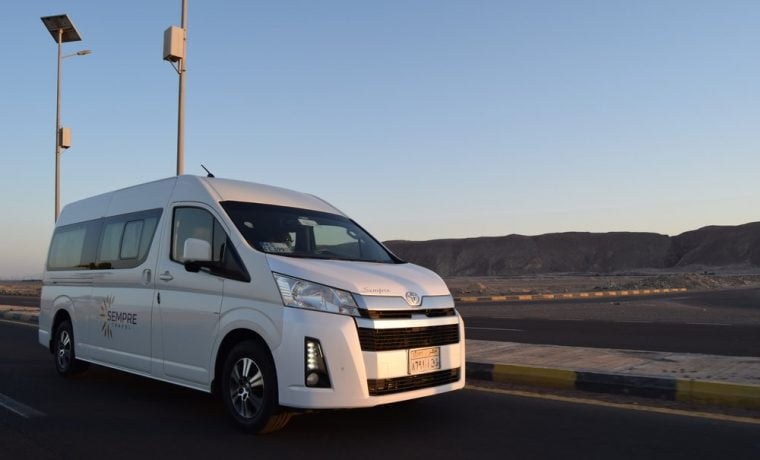 Flughafen Hurghada nach Safaga mit dem Minibus