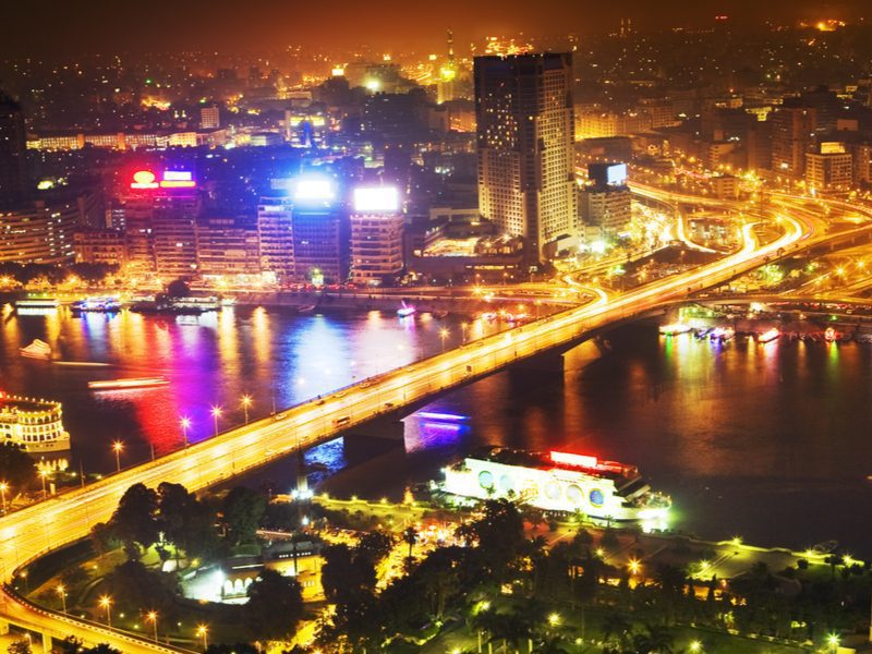 Kairo bei Nacht