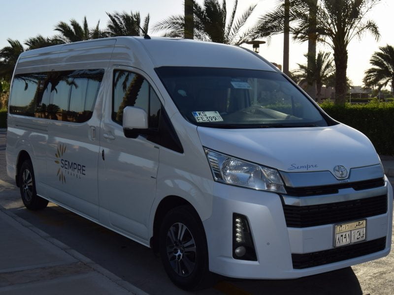 Hurghada nach Marsa Alam mit dem Minibus