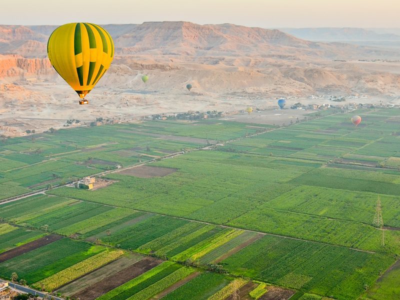Luxor Ballonfahrt Heißluftballon