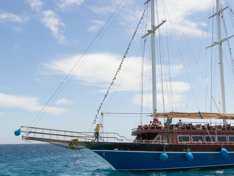 Piratenschiff Schnorchelausflug Pirat Boat Hurghada