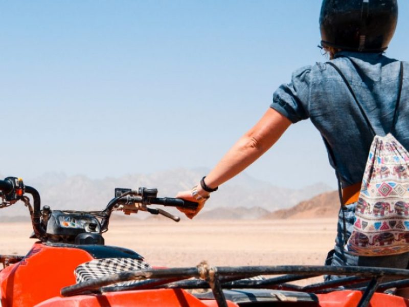 Quad Tour Wüstentour Sonnenuntergang