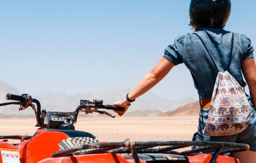 Quad Tour Wüstentour Sonnenuntergang Hurghada ab Makadi Bay