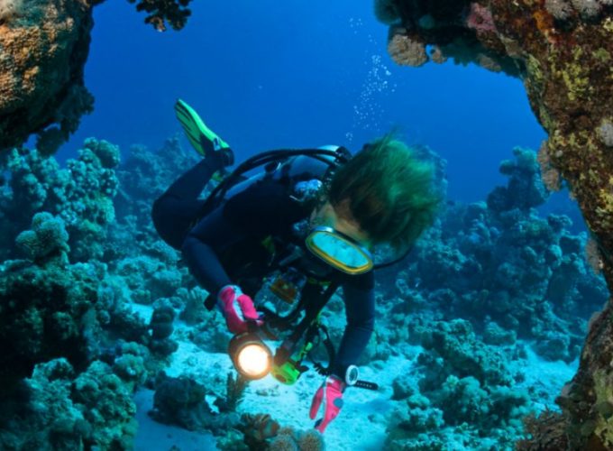 Tauchen Schnuppertauchen Intro Diving Ausflug ab Makadi Bay