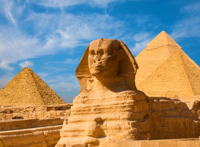 Kairo Pyramiden von Gizeh Sakkara Stufenpyramide