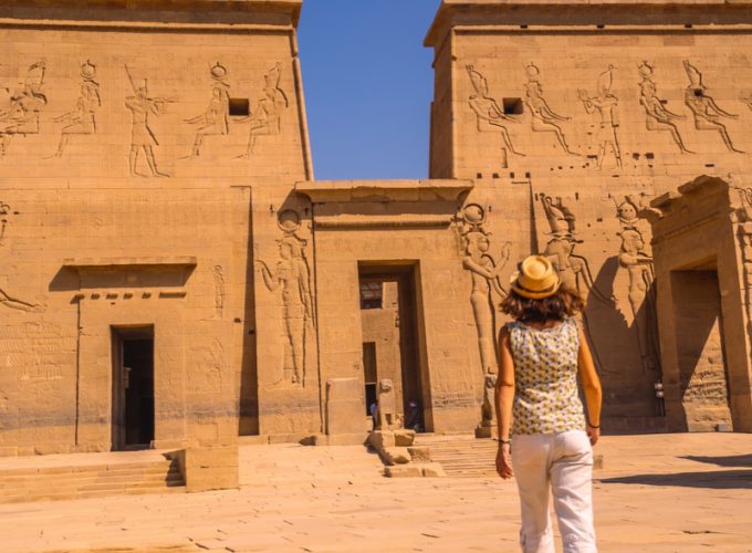 Assuan Staudamm Philae Temple Obelisk ab Marsa Alam