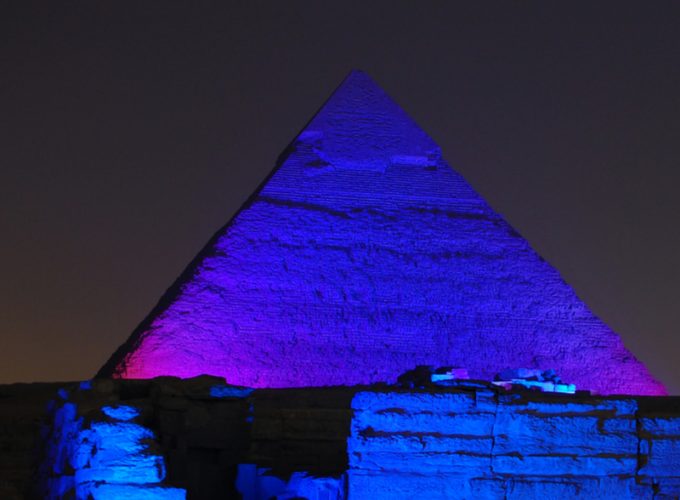 Pyramiden Lichtershow ab Kairo